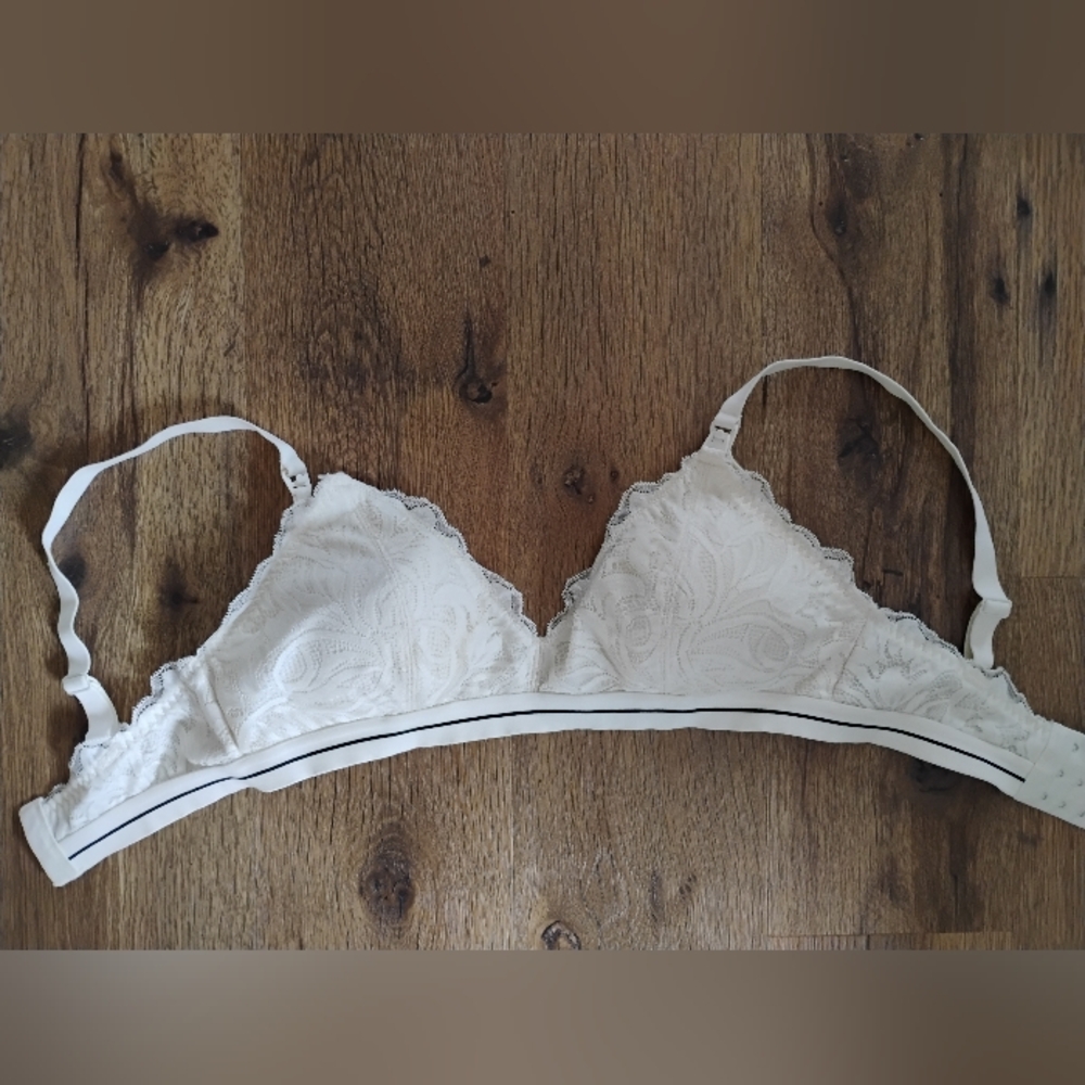 Morrow And Mint Lace Nursing Bra